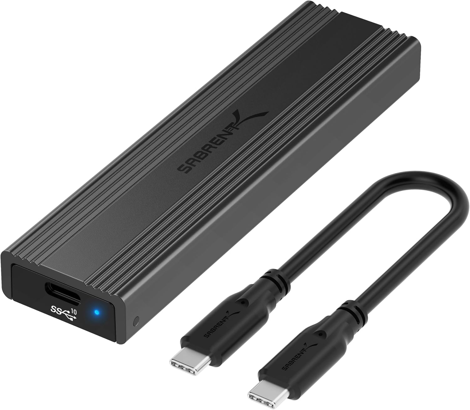 SABRENT Tool-Free NVMe & SATA M.2 SSD Enclosure
